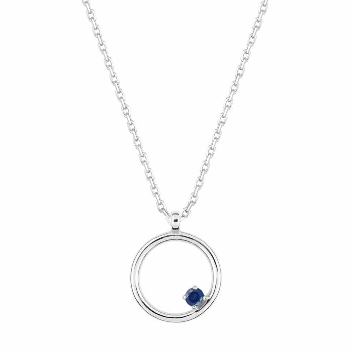 Collier Cercle Saphir