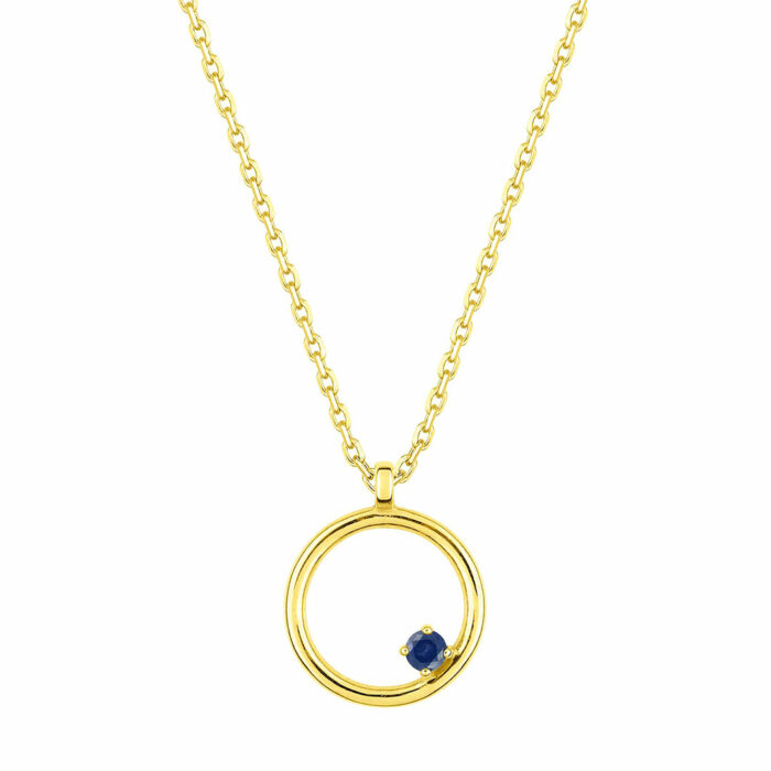 Collier Cercle Saphir