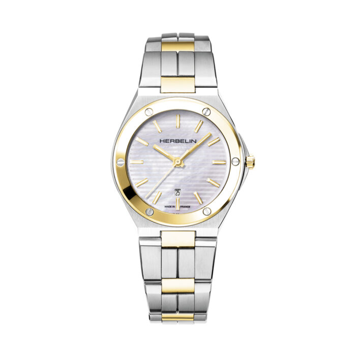 Herbelin Cap Camarat Two Tone Watch 14545BT19