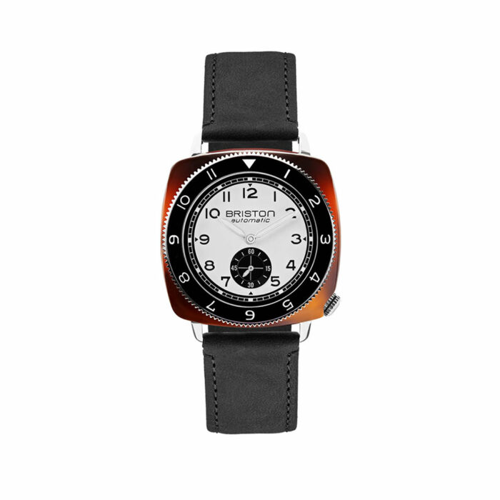 Briston Clubmaster Legend Small Seconds White Black Watch