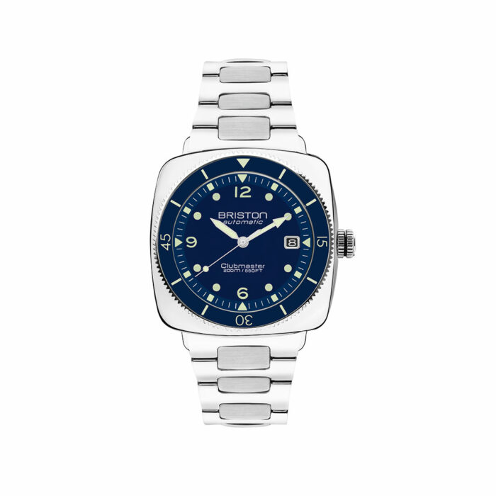 Briston Clubmaster Legend Diver Steel Blue Watch
