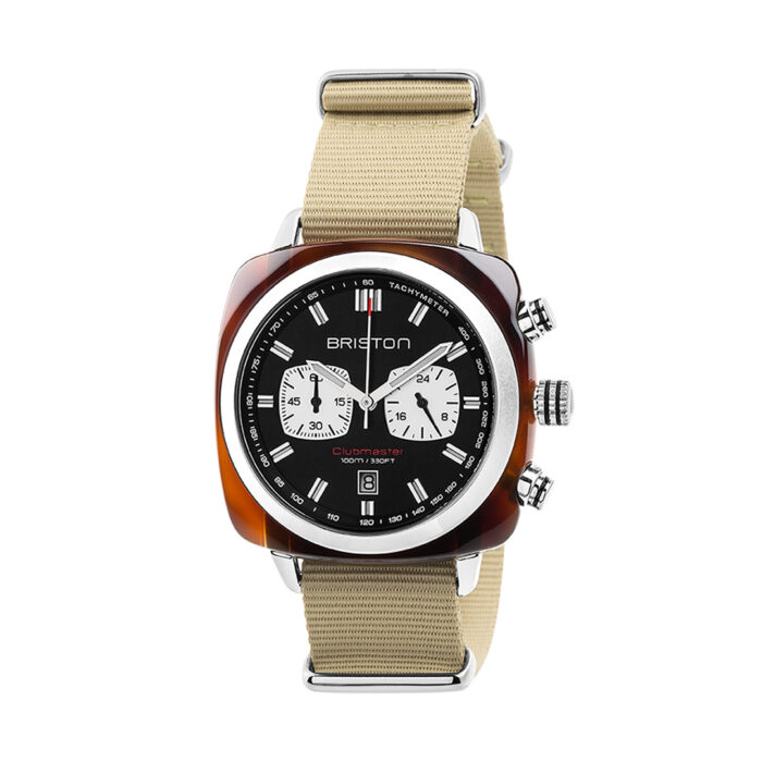 Briston Clubmaster Sport Chrono Khaki Black Watch