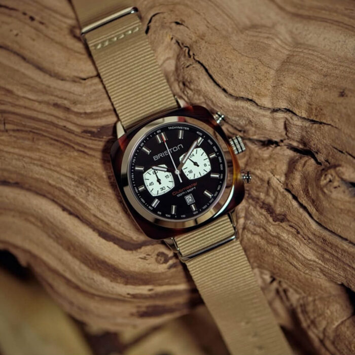 Briston Clubmaster Sport Chrono Khaki Black Watch - Image 2