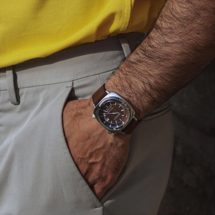 Briston Clubmaster Diver Navy Blue Watch - Image 2