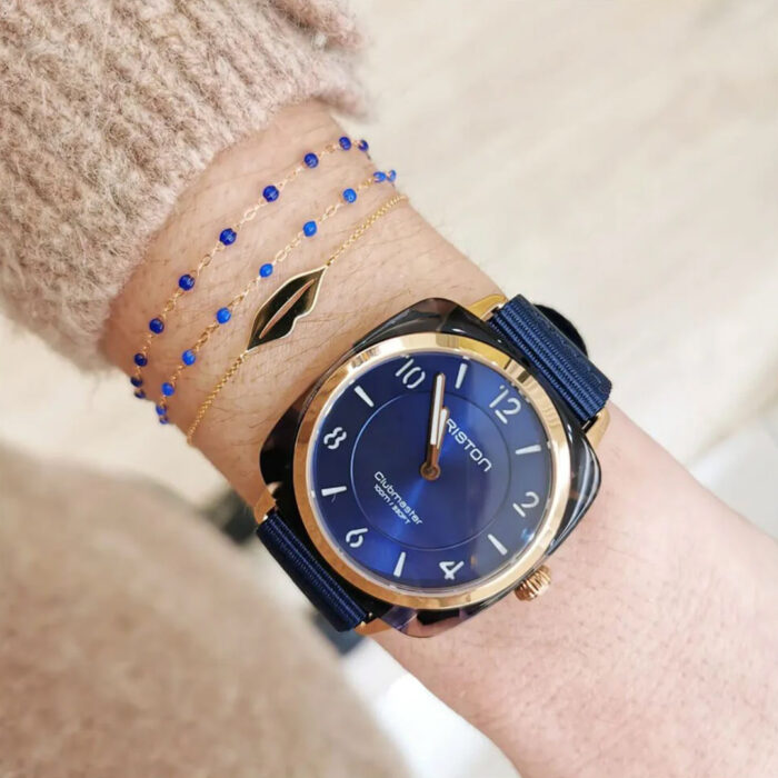 Briston Clubmaster Chic Midnight Blue Watch - Image 4