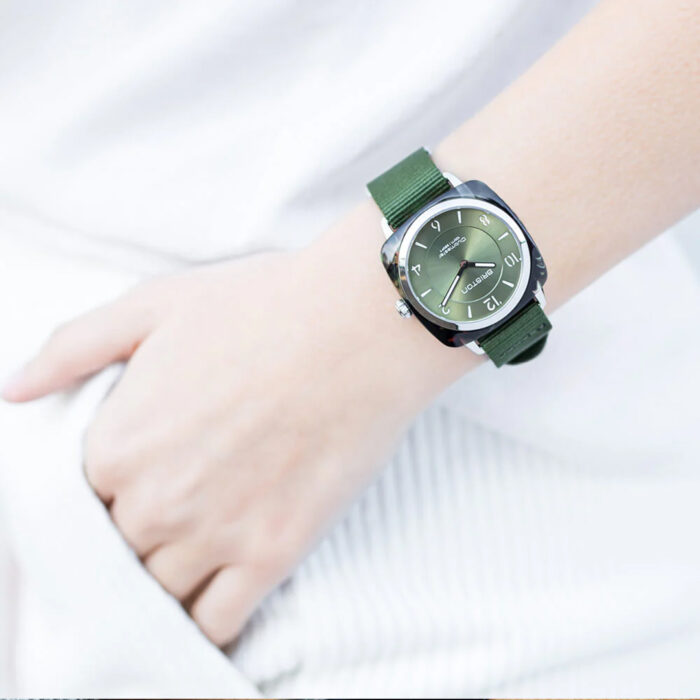 Briston Clubmaster Chic Gold Green Olive - Image 2