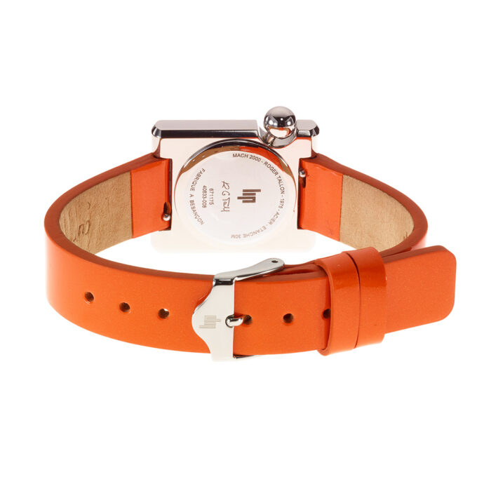 Lip Mach 2000 Mini Square Orange Watch 671175 - Image 5