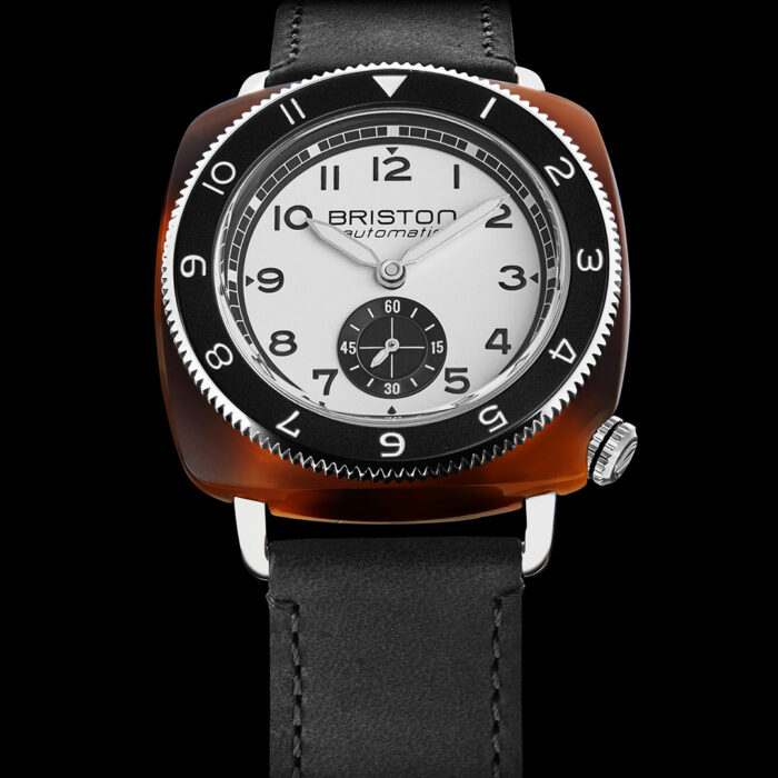 Briston Clubmaster Legend Small Seconds White Black Watch - Image 3