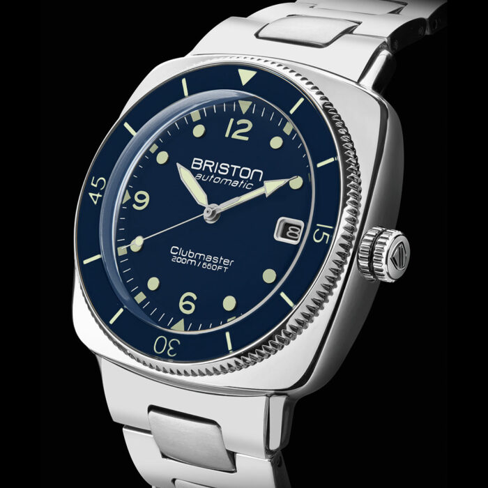 Briston Clubmaster Legend Diver Steel Blue Watch - Image 2