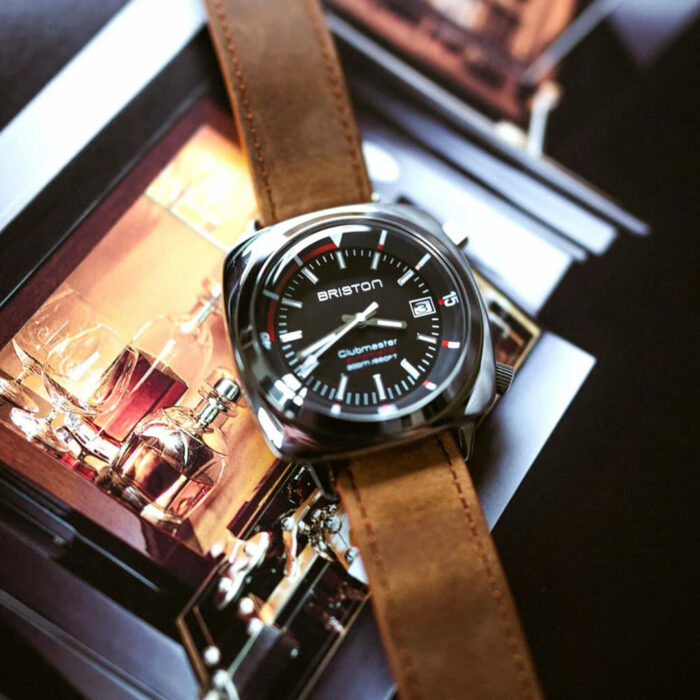 Briston Clubmaster Diver Black Dial Watch - Image 2
