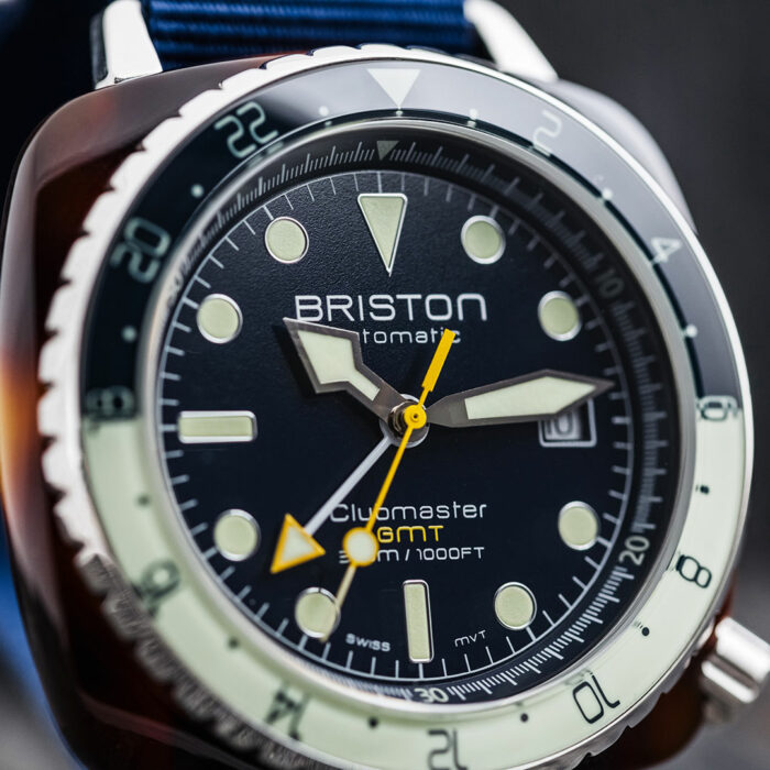 Clubmaster Diver Pro GMT Blue Watch Briston - Image 5