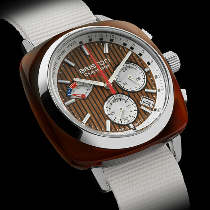 Montre Briston Clubmaster Regatta Noyer Blanc* - Image 3