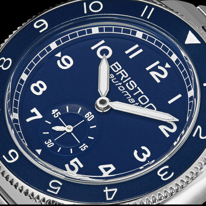 Briston Clubmaster Legend Small Watch Steel Blue - Image 2