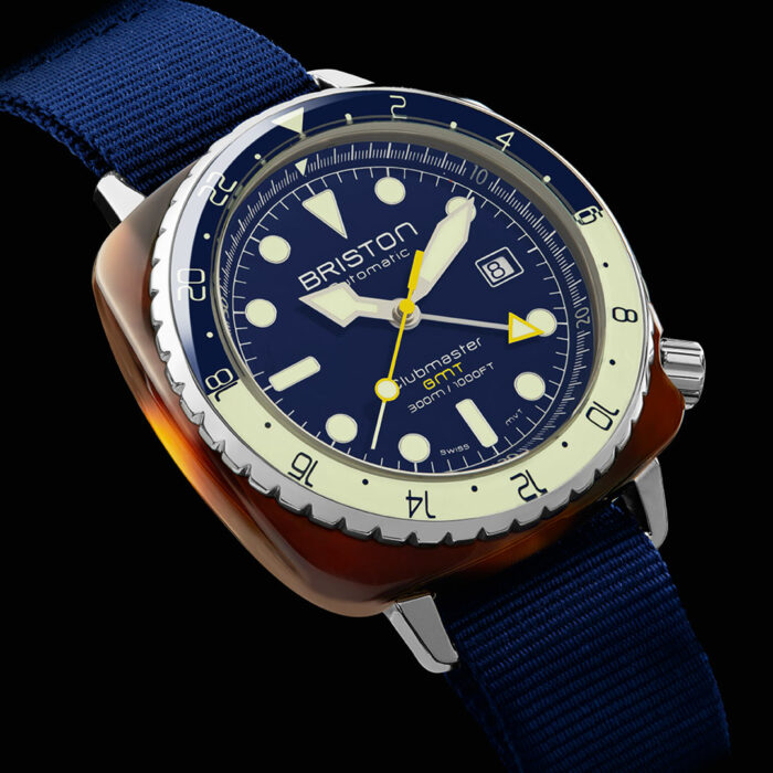 Clubmaster Diver Pro GMT Blue Watch Briston - Image 3
