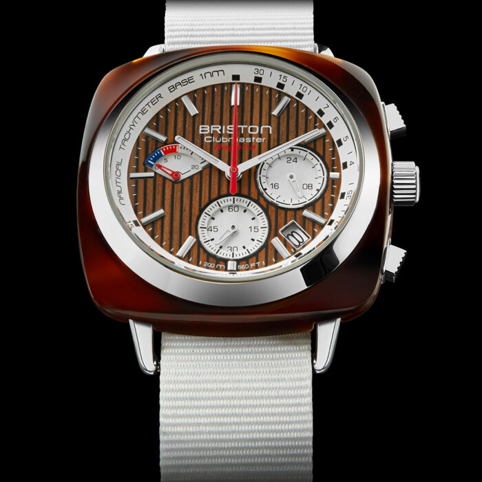 Montre Briston Clubmaster Regatta Noyer Blanc* - Image 2