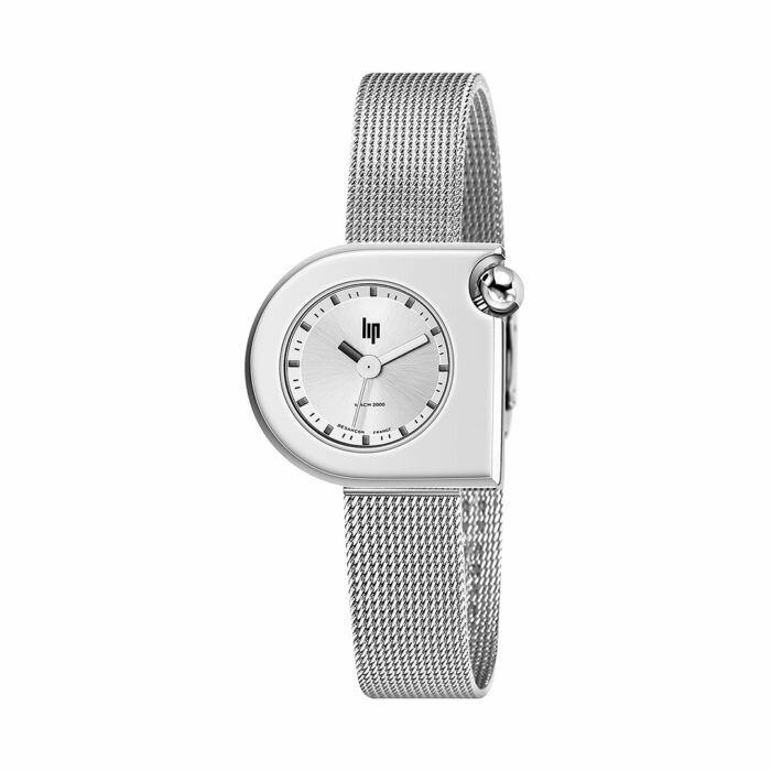 Lip Mach 2000 Mini Moon Silver Watch 671163