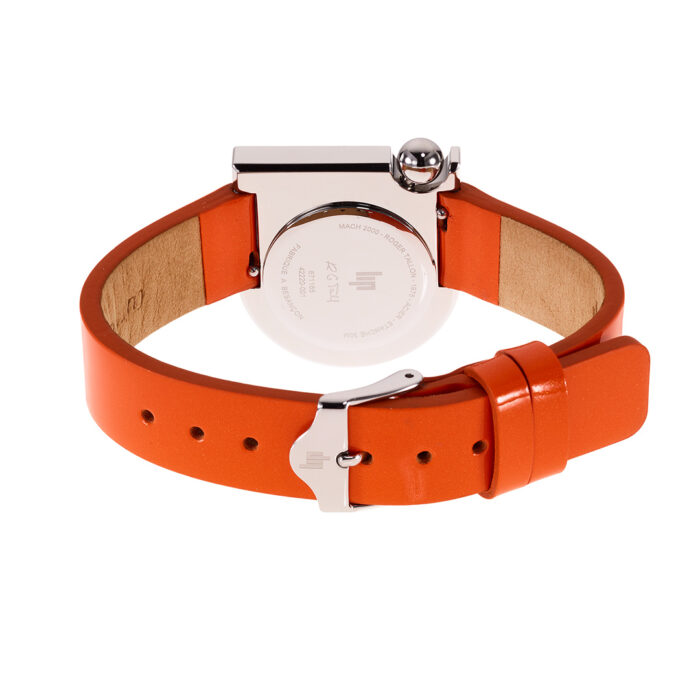Lip Mach 2000 Mini Moon Orange Silver Watch 671165 - Image 5
