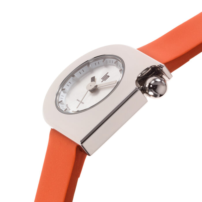 Lip Mach 2000 Mini Moon Orange Silver Watch 671165 - Image 4