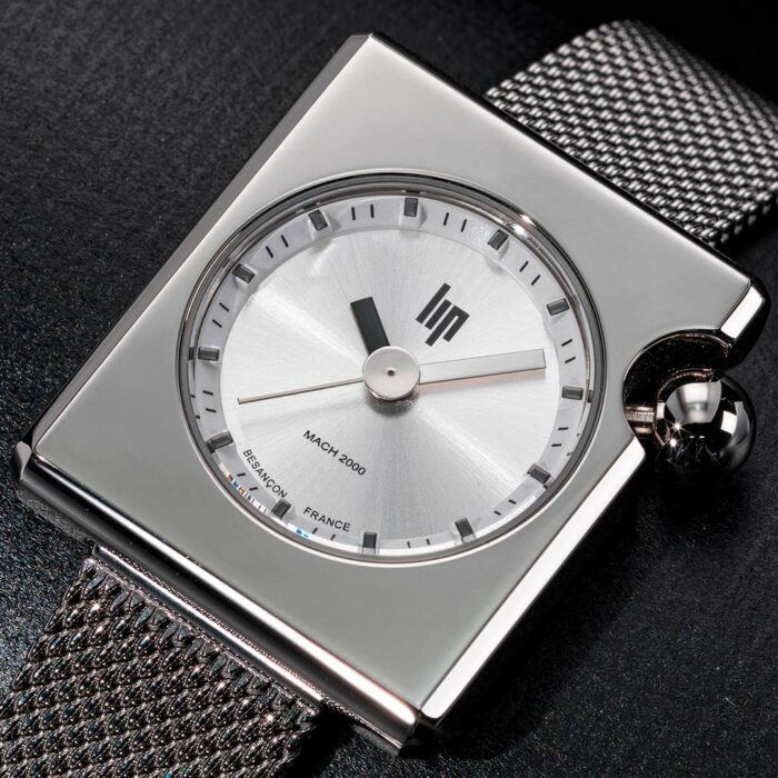 Lip Mach 2000 Mini Square Silver Watch 671172 - Image 2
