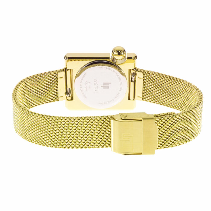 Lip Mach 2000 Mini Square Golden Watch 671177 - Image 5