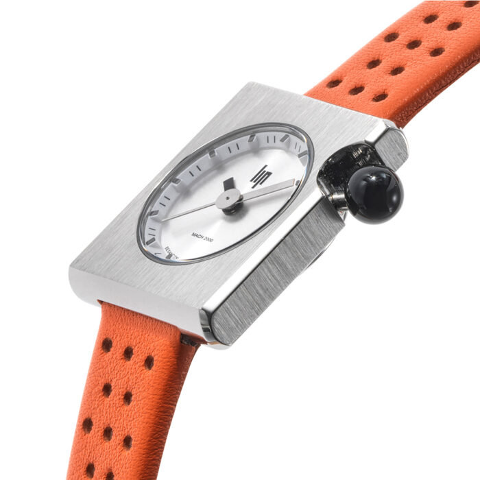 Lip Mach 2000 Mini Square Orange Watch 671192 - Image 5