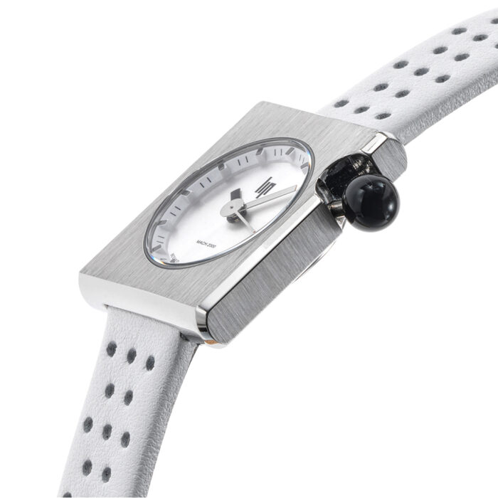 Mach 2000 Mini Square LIP White Watch 671193 - Image 4