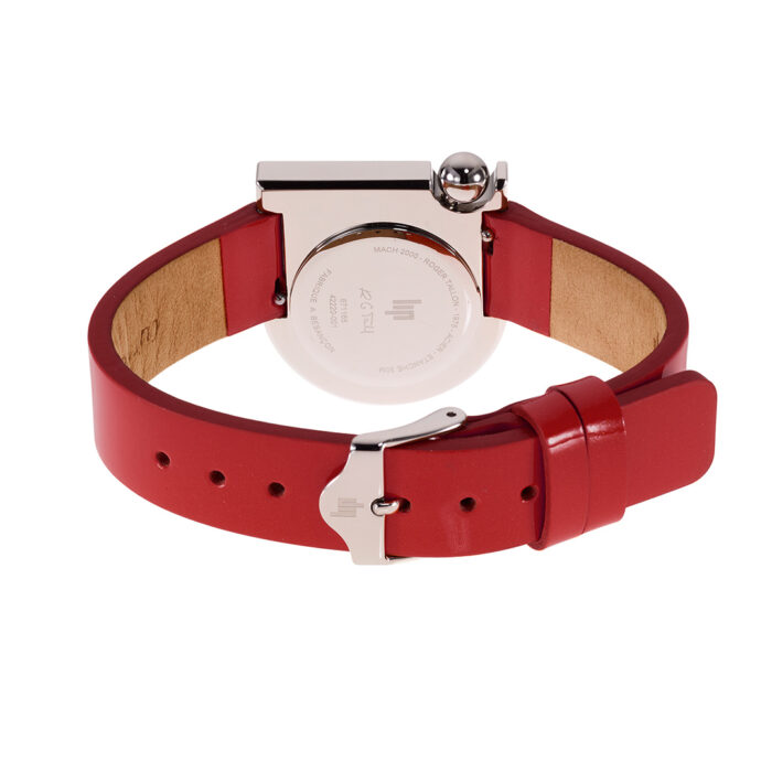 Lip Mach 2000 Mini Moon Red Silver Watch 671394 - Image 5