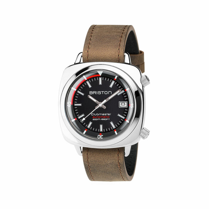 Briston Clubmaster Diver Black Dial Watch