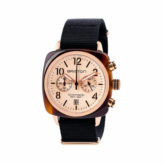Briston Clubmaster Classic Rose Gold Watch