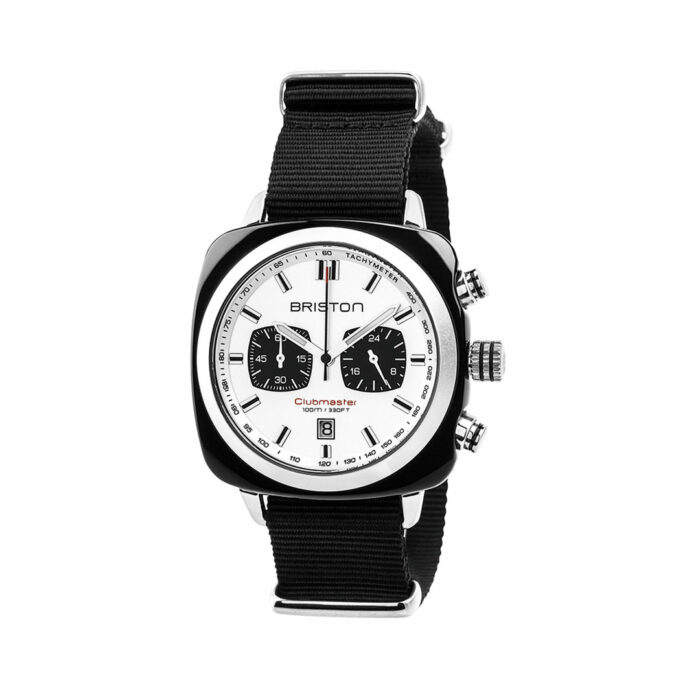 Briston Clubmaster Sport White Watch