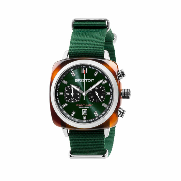 Briston Clubmaster Sport Green Watch