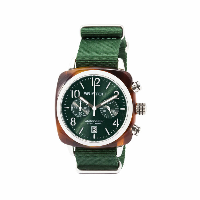 Briston Clubmaster Classic Green Watch