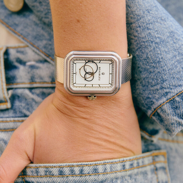 Beaubleu Ecce Figura Alba Steel Watch - Image 4