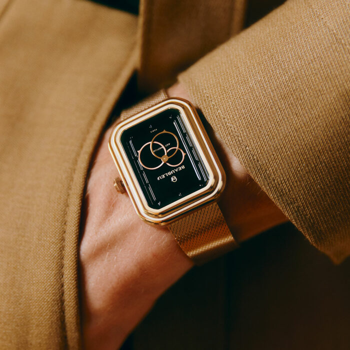 Beaubleu Ecce Figura Onyx Rosegold Watch - Image 2