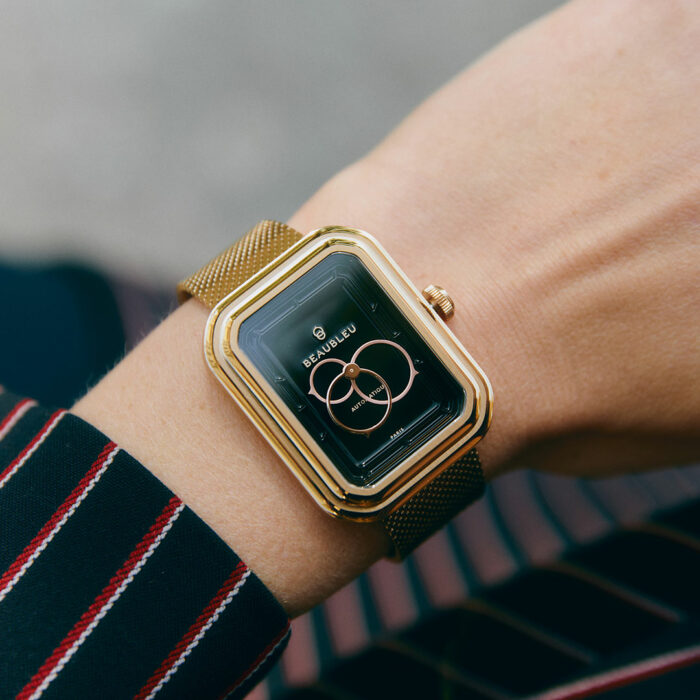 Beaubleu Ecce Figura Onyx Rosegold Watch - Image 3