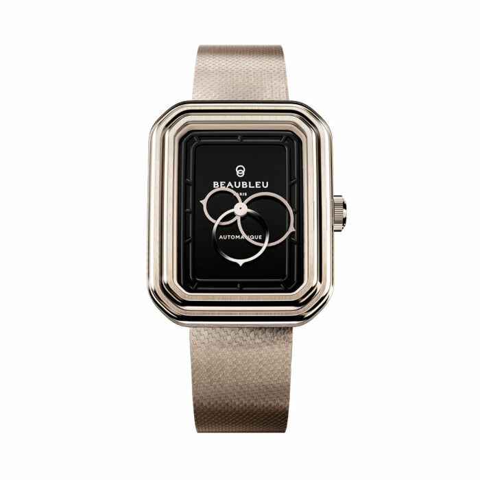 Beaubleu Ecce Figura Onyx Rosegold Watch