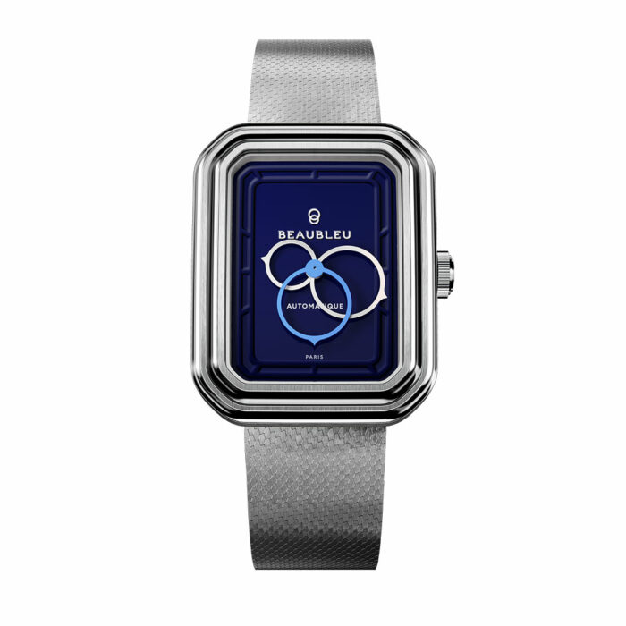 Beaubleu Ecce Figura Smalt Steel Watch