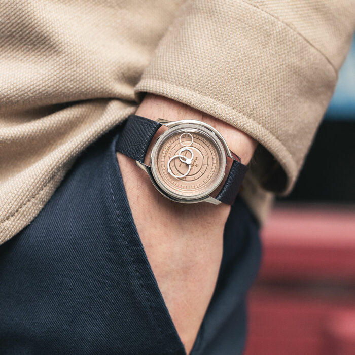 Beaubleu Seconde Française 20.24 Salmon Watch - Image 3