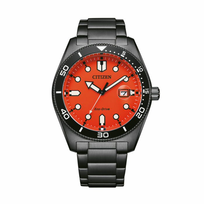 Citizen Sunset Eco Drive Orange Watch AW1765-88X