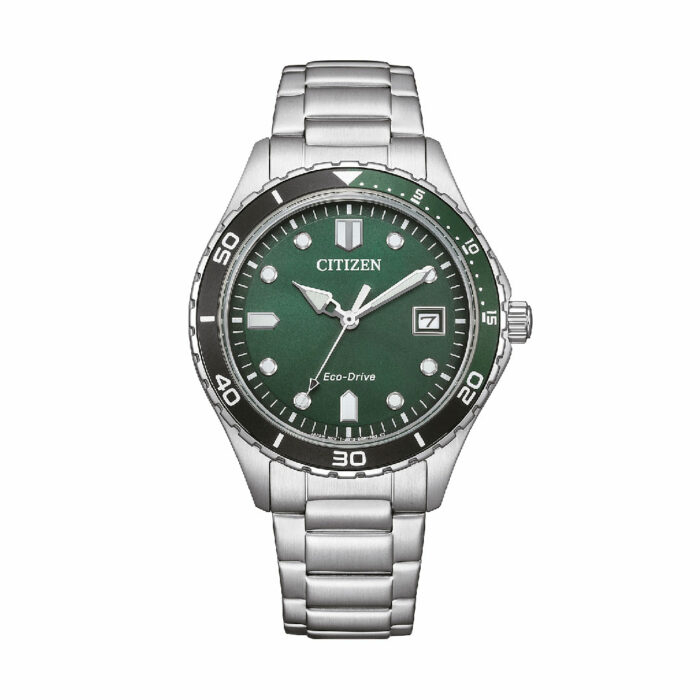 Citizen Platform AW1828-80X Green Dial Watch