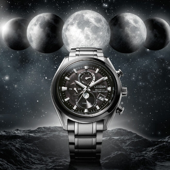 Citizen Radio Controlled Moonphase Watch BY1018-80E - Image 4