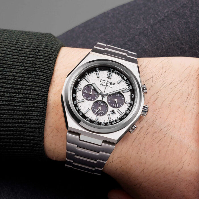 Citizen Super Titanium Silver Dial Watch CA4610-85A - Image 4
