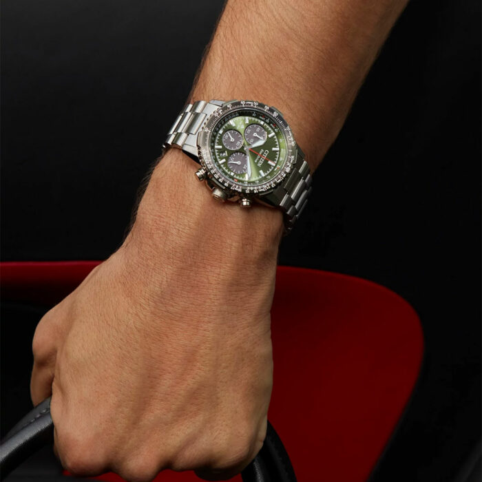 Citizen Promaster Sky Chronograph Green Watch CA4664-60W - Image 3