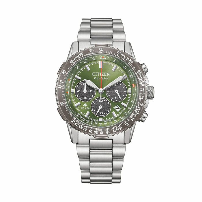 Citizen Promaster Sky Chronograph Green Watch CA4664-60W