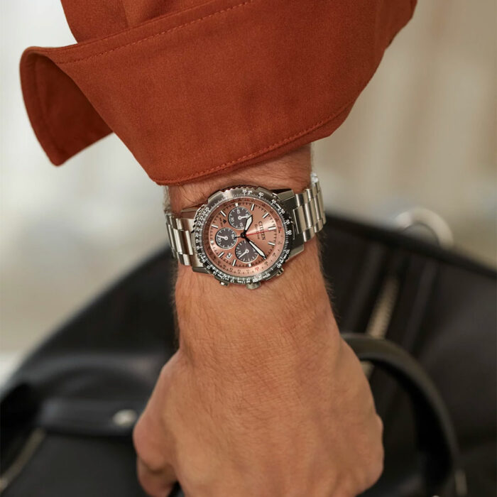 Citizen Promaster Sky Chronograph Pink Watch CA4664-60X - Image 5