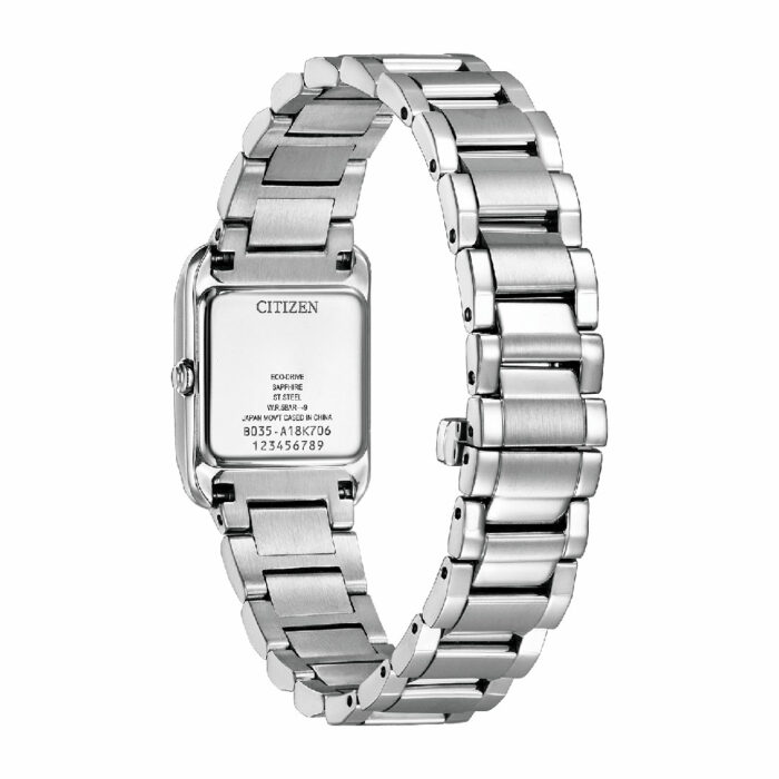 Citizen L Bianca Ladies Square Steel Watch EW5600-52D - Image 2