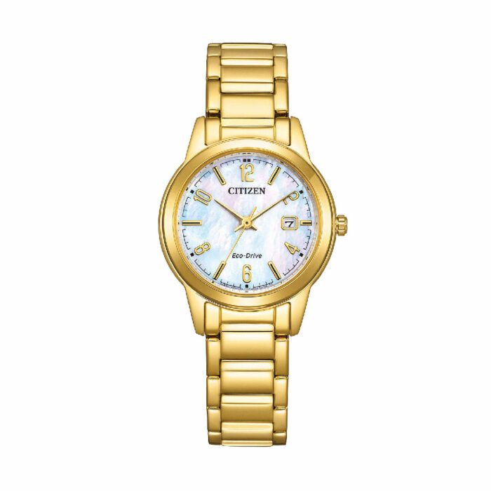 Citizen Platform Gold Tone Watch FE1242-78D