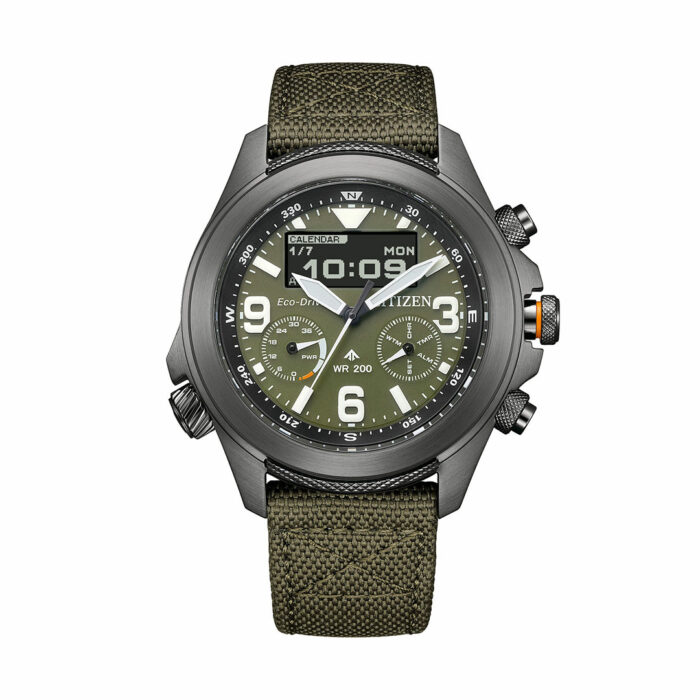 Citizen Promaster Land Eco-Drive Green Watch JV1005-02W