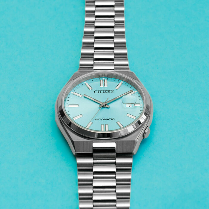 Citizen Tsuyosa Ice Blue Automatic Watch NJ0151-53M - Image 5
