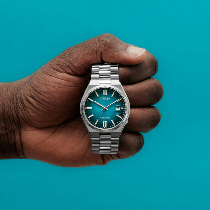 Citizen Tsuyosa Teal Blue Automatic Watch NJ0151-88X - Image 6